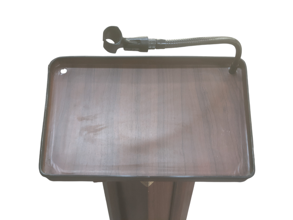 Podium Stand with Speakers and MIC stand | No Microphone