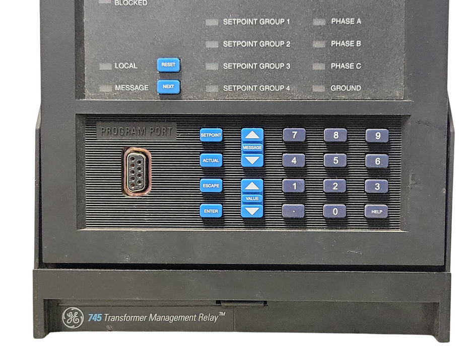 GE Power Management SR745 transformer relay 745-W2-P5-G5-HI-R _