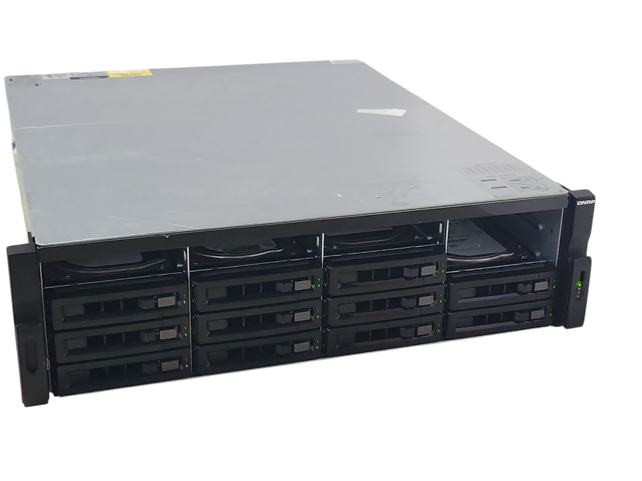 QNAP REXP-1620U-RP RAID Expansionenclosure w/ 11x 2TB HDDs, 1x PSU _