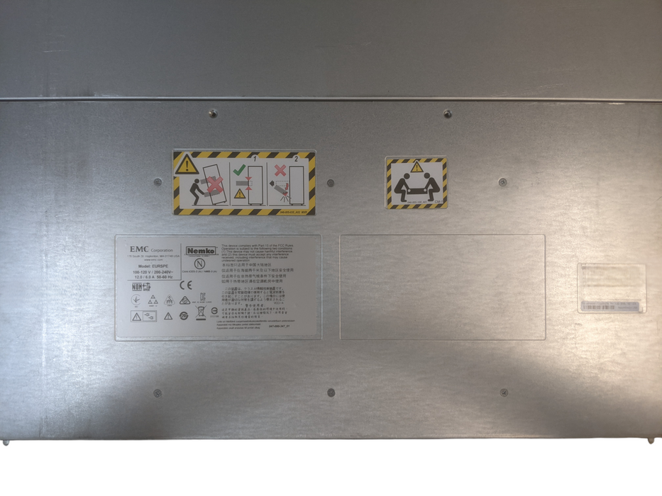 Dell EMC EURSPE Data storage node 2x Xeon E5-2620V3 48GB DDR4, 2x PSU