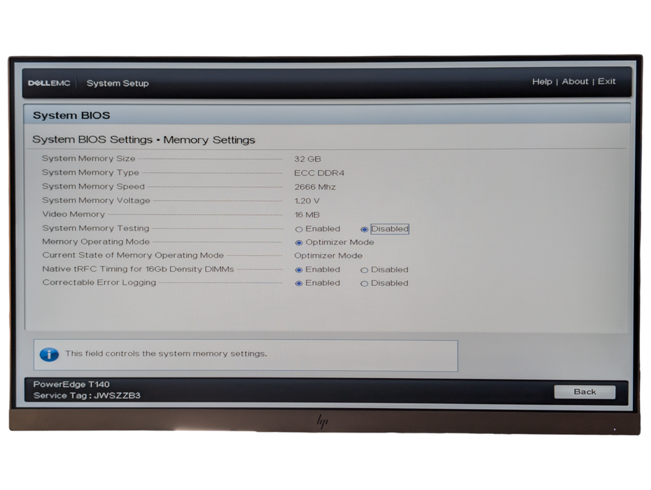 DELL PowerEdge T140 Small Tower Server  Intel Xeon E-2224 32GB RAM  -