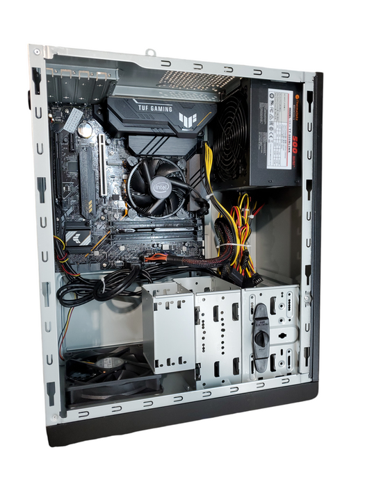 Cooler Master Gaming Tower, i7-10700, ASUS B560M-Plus, 8GB PC4, No HDD Q
