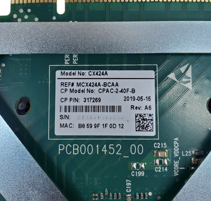 Check Point CPAC-2-40F-B 40GbE Module QSFP Interface Card