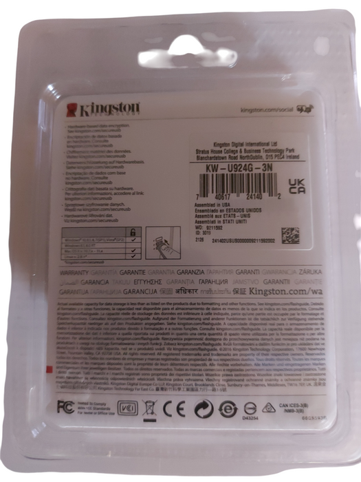 Lot 5x Kingston 4GB Data Traveler 4000 G2 USB 3.0