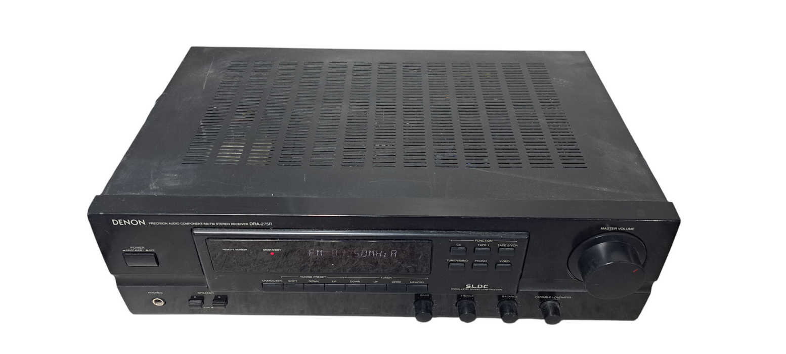 Denon DRA-275R Precision Audio Component AM-FM Stereo A/V Receiver