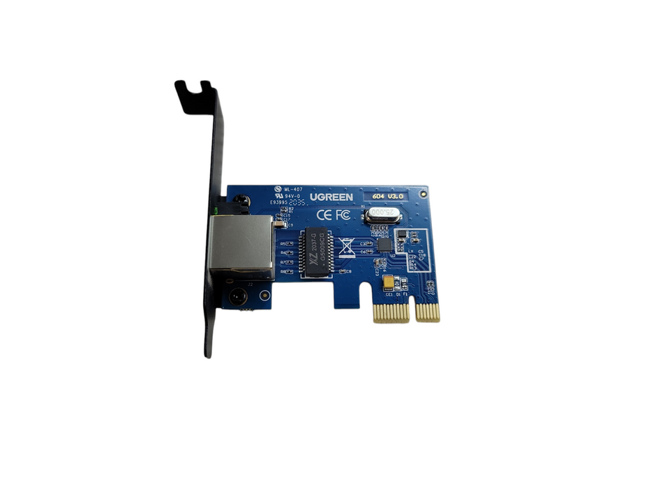 UGREEN ML-407 PCI Express x1 Gigabit Ethernet Network Adapter Card LP %