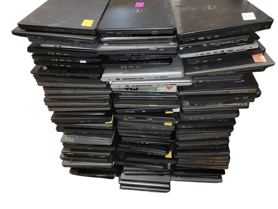 Lot 180x Mixed brand 6-8th gen Laptops | PARTS Only