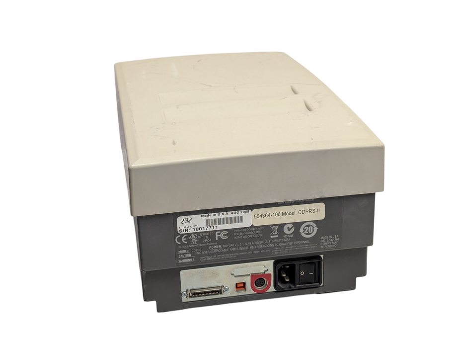 Rimage PRISM PLUS CD DVD Disk Thermal Printer Model CDPRS-II Q-