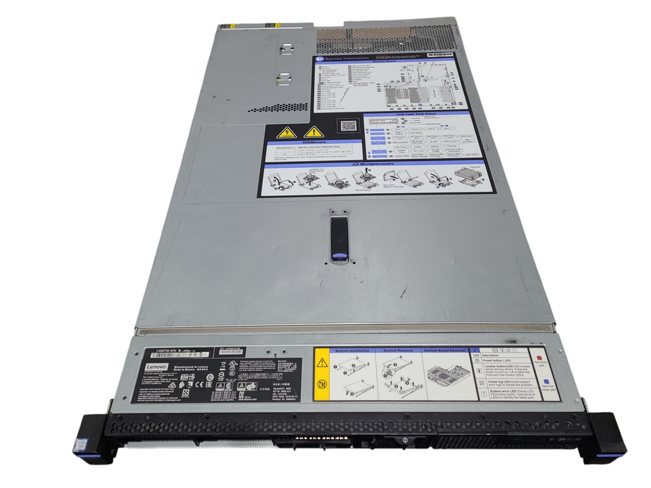 Lenovo x3550 M5 1U - 2x Xeon E5-2620 v4, 64GB DDR4, M5210, *NO FANS*
