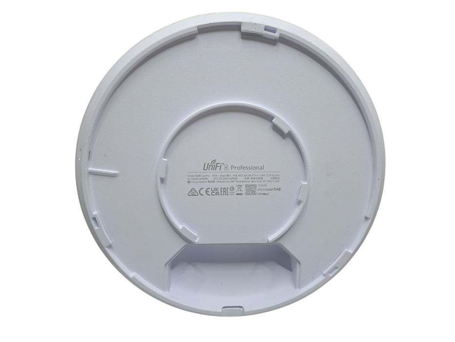 Ubiquiti UniFi U6-PRO Wi-Fi 6 Professional 4.8Gbps Access Point w/ Bracket Q)