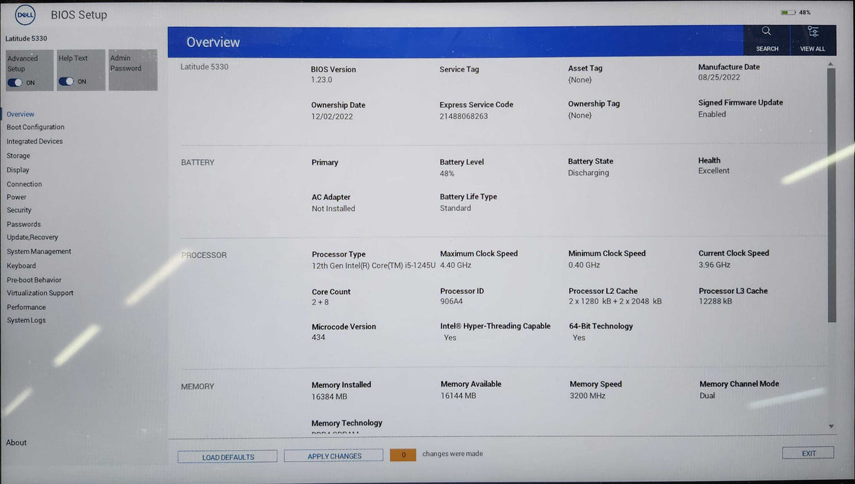 Dell Latitude 5330, i5-1245U, 16GB DDR4, 256GB NVMe  Lap200