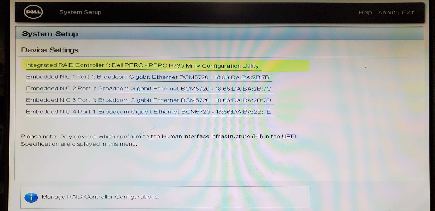 Dell PowerEdge R430 1x Xeon E5-2623 v4 16GB DDR4 H730 Mini - No HDD