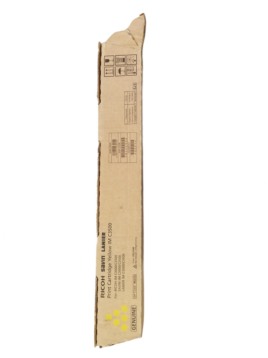Ricoh Savin Lanier IM C3000/3500 Print Cartridge Yellow Sealed Open Box