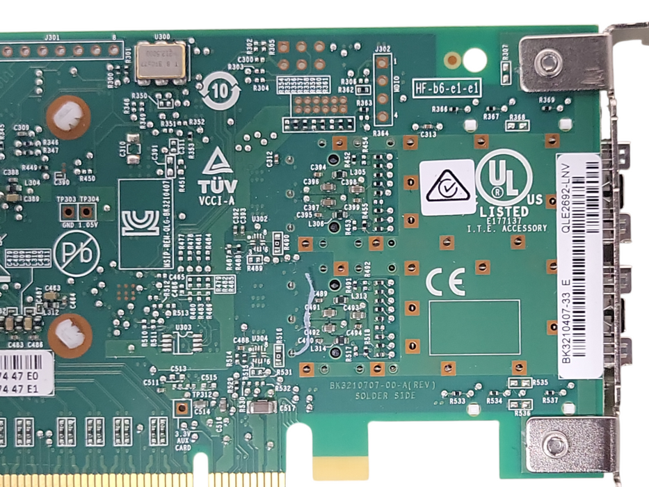 Lenovo QLE2692-LNV 2 port 16GB HBA network adapter NIC Card !