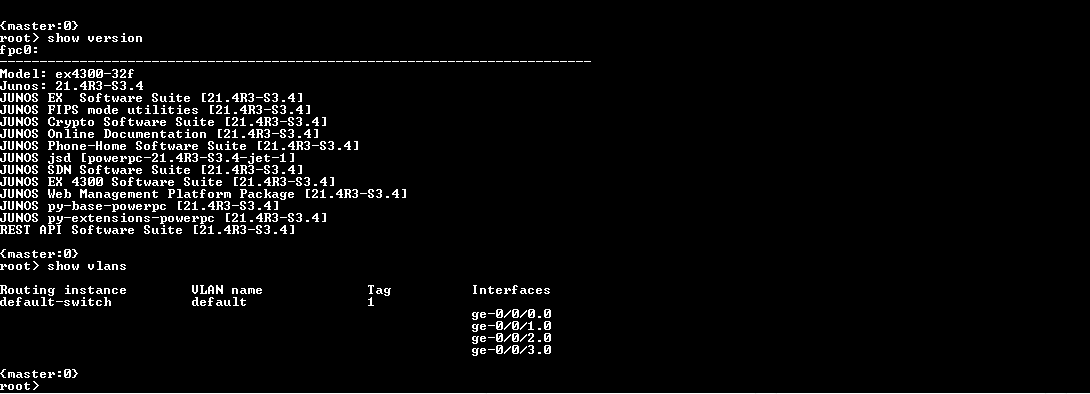 Juniper EX4300-32F | 32x 1GSFP, 4x 10GSFP+, 2x QSFP+ Switch w/ EX-UM-8X8SFP )