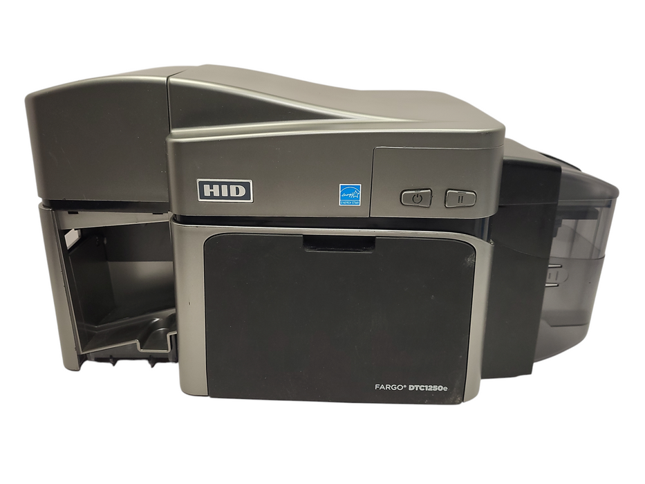 Fargo DTC1250e ID Card Thermal Printer READ $