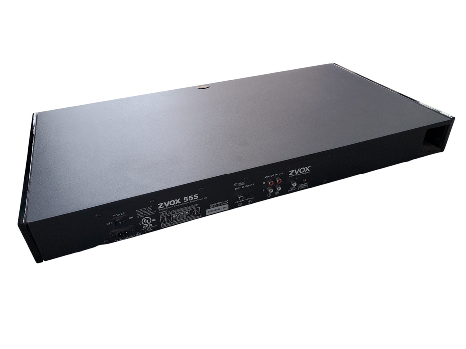 ZVOX Audio Legacy SoundBase 555 Powered 2.1 Platform Soundbar NO REMOTE