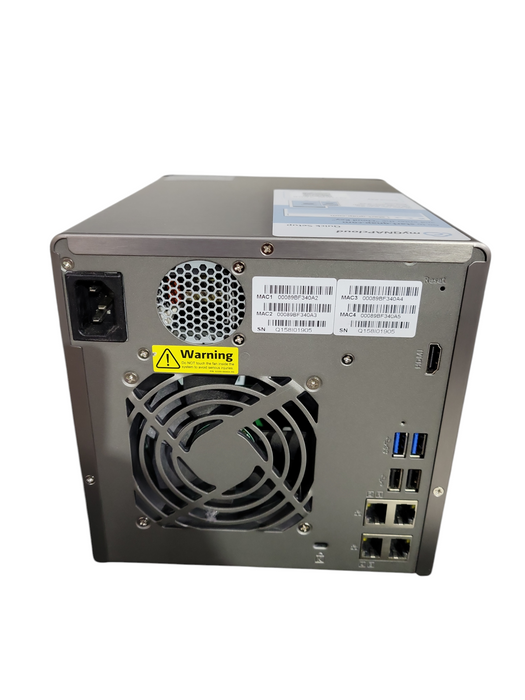QNAP TS-453 PRO-8G 4 BAY NETWORK ATTACHED STORAGE READ !