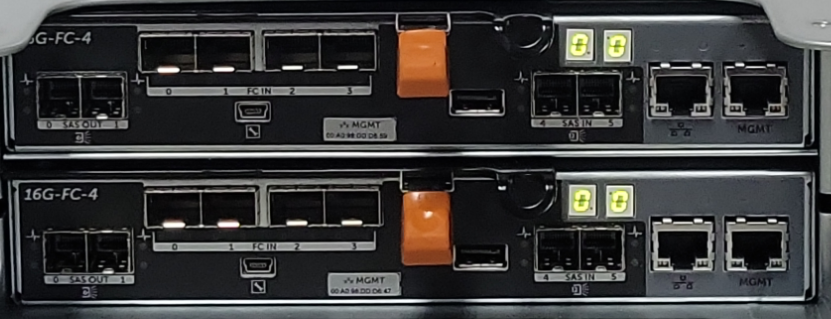 Dell 0HFPGK PowerVault MD3800F MD3820F MD3860F 16GB SFP FC Controller Q_