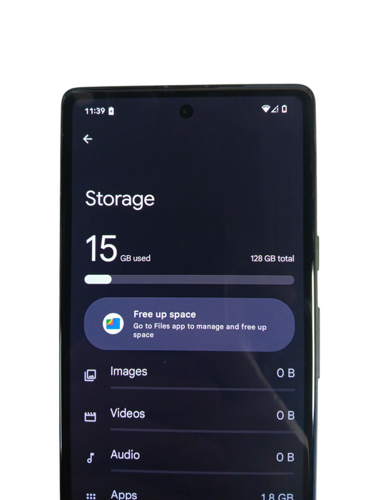 Google Pixel 7a - Charcoal - 128GB [GWKK3]