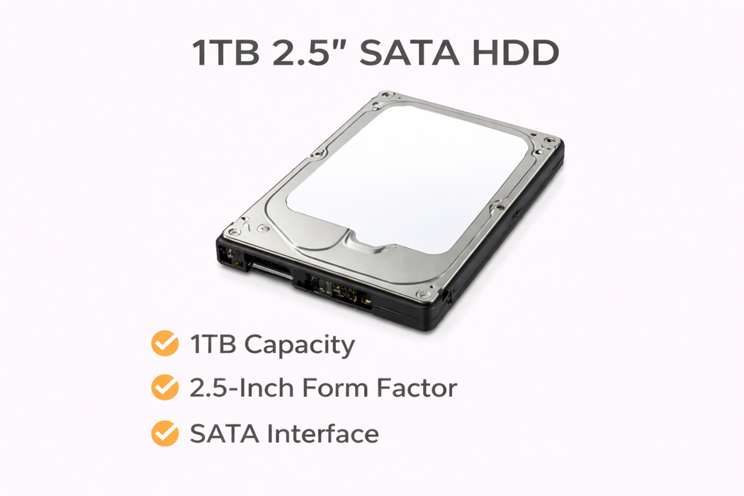 1TB 2.5" SATA HDD Internal Hard Drive | Assorted Brands Q&