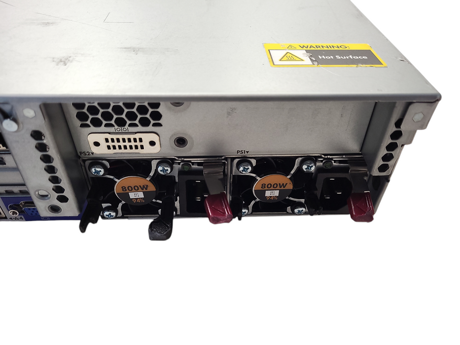 HP ProLiant DL380 Gen9 2x E5-2667 v3 64GB DDR4 P440ar 2x800W PSU READ $