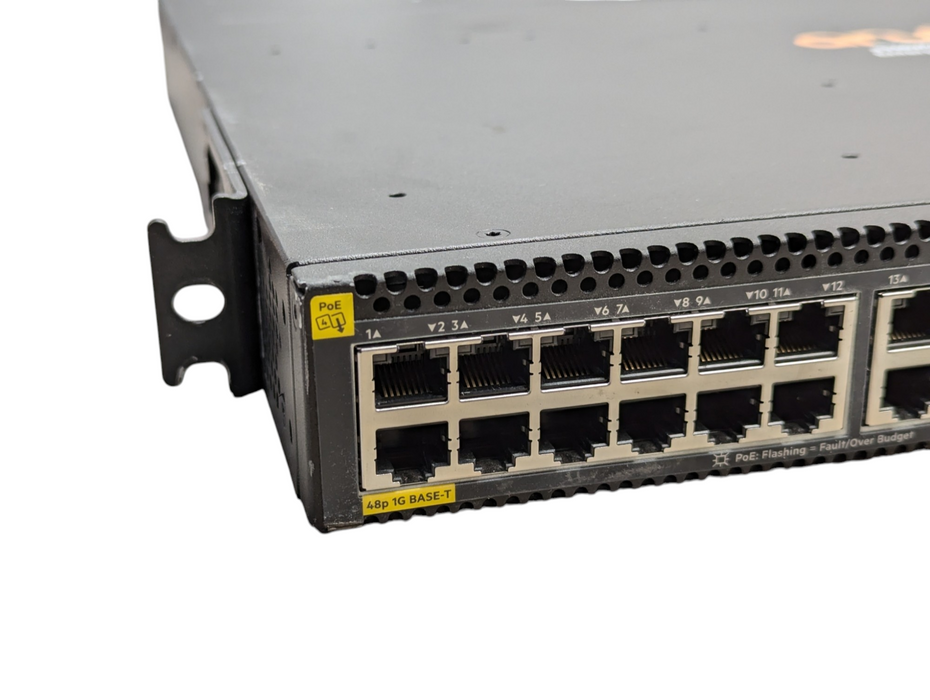 HP Aruba 6300M 48 port gigabit PoE Switch JL661A JL6610099 4 SFP Please READ  -