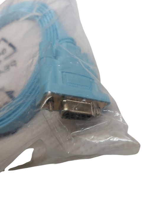 LOT 7x CISCO Console Cable 1401-01B7000 – 6ft – Blue