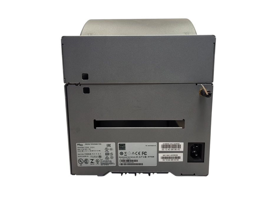 Intermec PD43 USB Barcode Label Printer PD43A0330001020 $