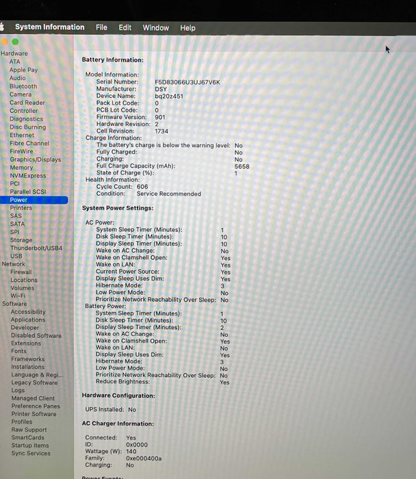 Apple MacBook Pro 15' 2018 i7-8750H 32GB  512 SSD For Parts/Repair READ!