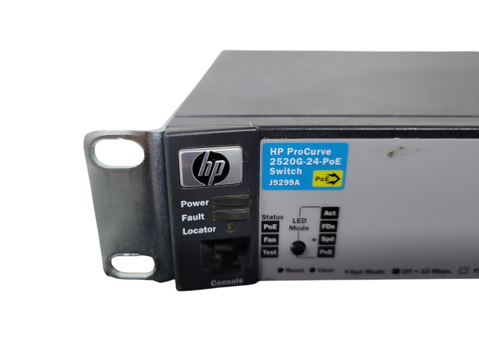 HP ProCurve 2520G-24-PoE 24-Port Network Switch | J9299A !