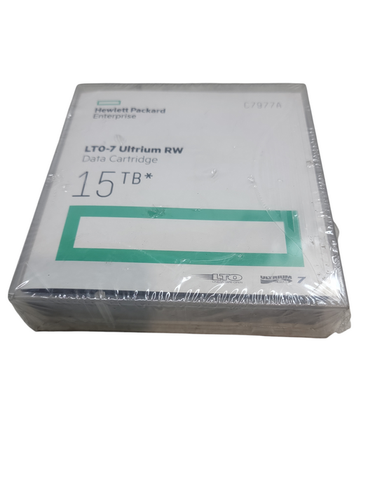 HPE 15TB E LTO Ultrium Cartridge - LTO-7 - Rewritable - Compressed 2.5:1 &