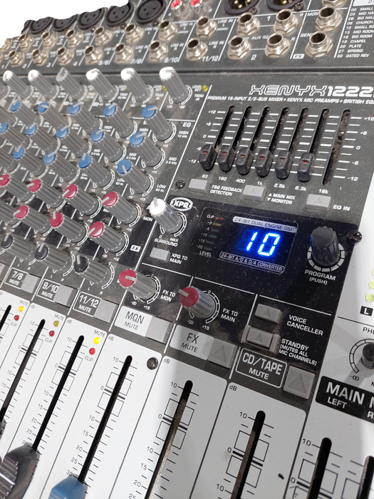 Behringer 24-Bit Multi FX Processor Model: XENYX1222FX =