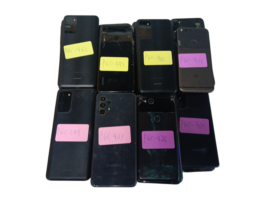 Lot of 76x Android Phones [Samsung / Mixed | C Condition][PGC-12]