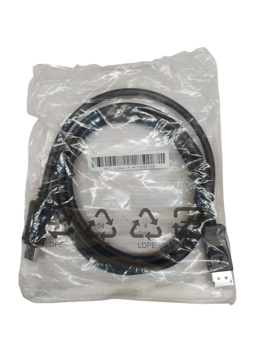 LOT 6x BizLink 6 ft DisplayPort Male‑to‑Male Cable – Model 089G‑187BAA