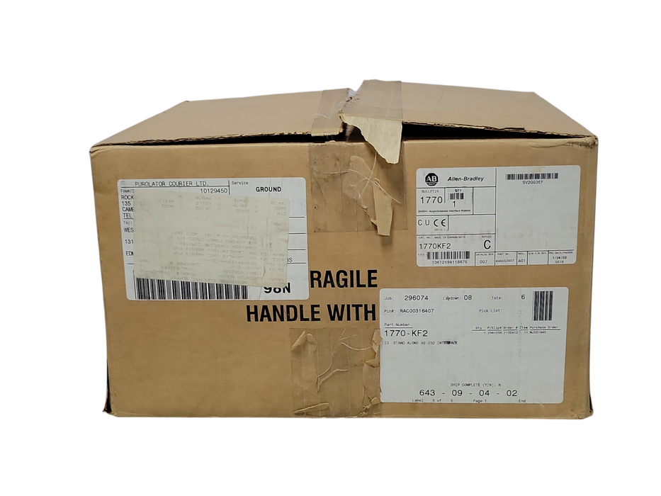 Allen Bradley Data Highway communication interface 1770-KF2 -