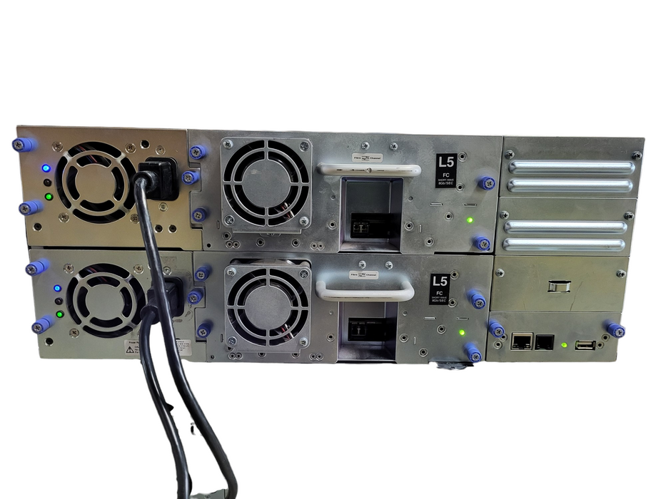 IBM TS3200 Tape Library 3573-L4U with 2 X LTO5 8GB FC DRIVES 00V673 $