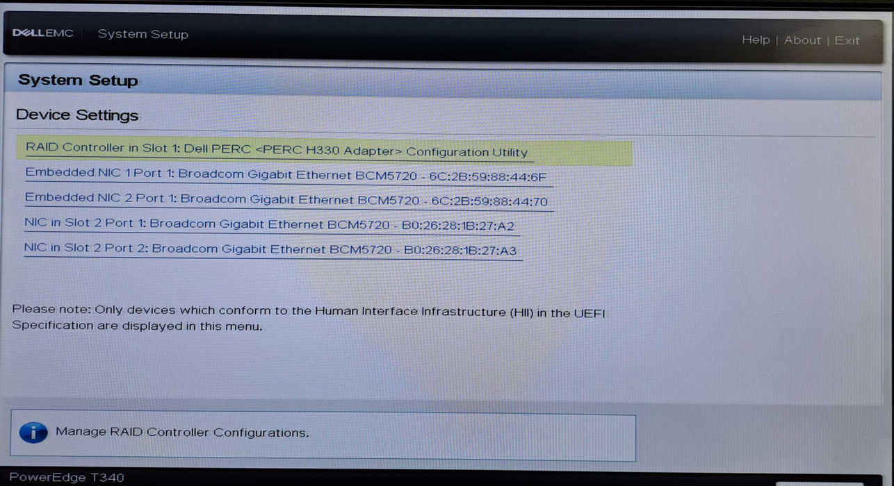 Dell PowerEdge T340 | Xeon E-2174G @3.80GHz, 48GB DDR4, H330, 2x 495W Q