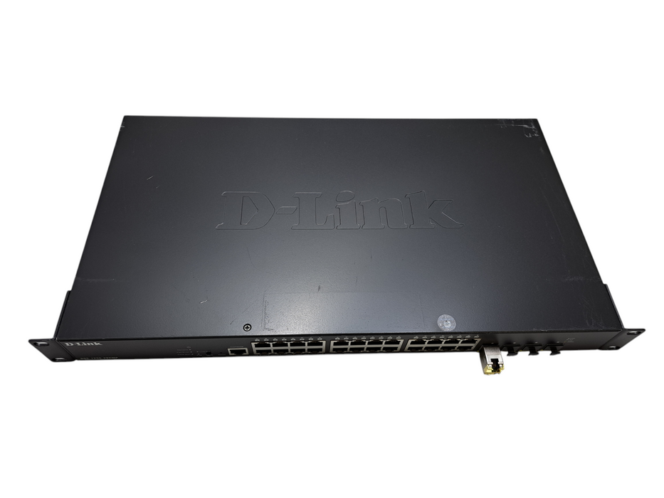 D-Link DGS-1250-28XMP | 28-Port Gigabit PoE+ 370W, 4x 10G SFP+ Switch )