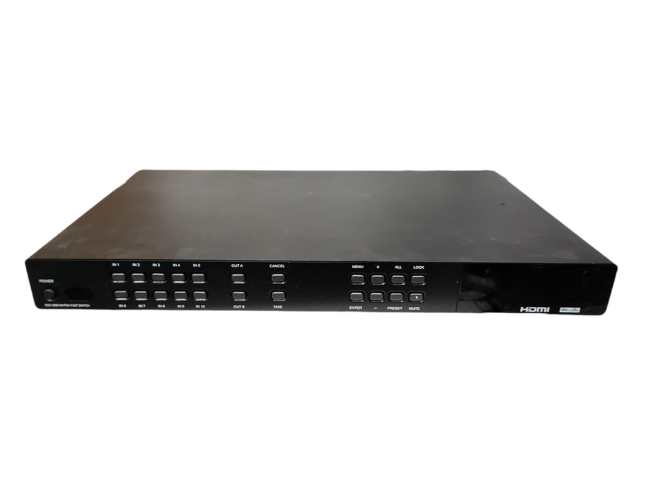 CYPRESS CDPS-U10H2HFS, 4Kx2K, 10x2 HDMI MATRIX FAST SWITCH, READ