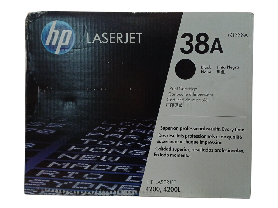 *NEW SEALED* HP 38A Q1338A GENUINE BLACK TONER CARTRIDGE 12K PAGES LASERJET