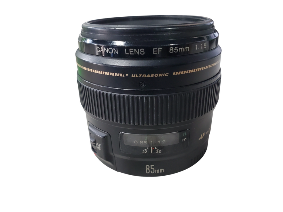 CANON EF 85mm F/1.8 USM LENS FOR PARTS