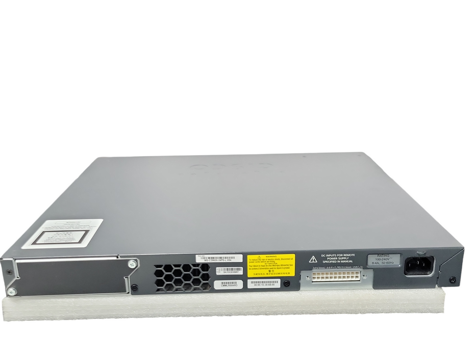 Cisco WS-C2960X-24PS-L 24 GigE PoE 370W 4x 1G SFP managed Switch _