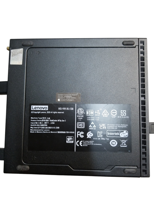 Lenovo ThinkCentre M75q Gen2 AMD Ryzen Pro 5650GE CPU 16GB RAM 256GB NVMe
