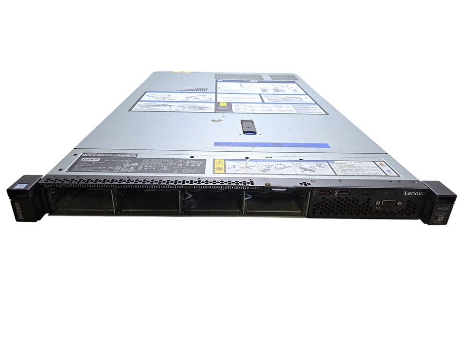 Lenovo SR630 1U 8x 2.5" | Xeon Silver 4114 @2.20GHz, 32GB DDR4, 930-8i RAID )