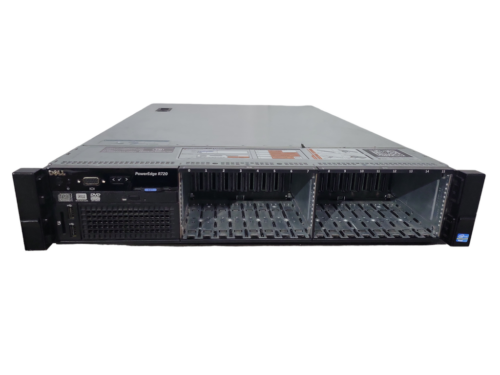 Dell PE R720 2U Server 2x Xeon E5-2630 v2 @ 2.60GHz 128GB Ram H710P Mini  2.5 !