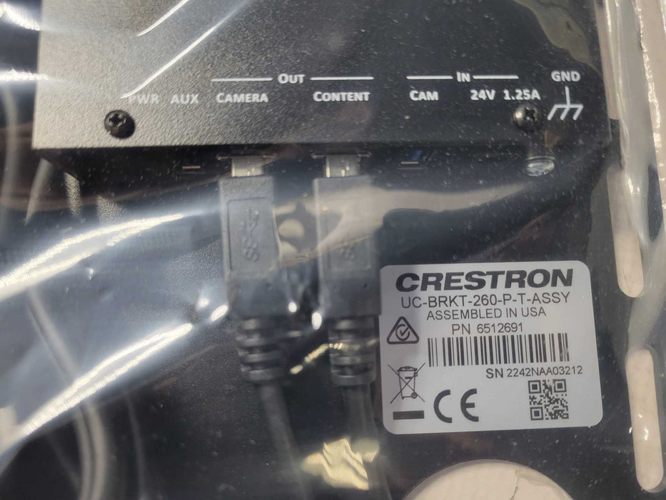 Crestron UC-BRKT-260-P-T-ASSY UC Bracket Assembly w/ HD-CONV-USB-260 6512691 _