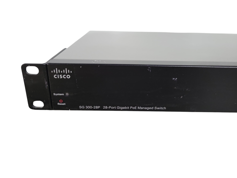 Cisco SG300-28P 28-Port Gigabit PoE Managed Switch SRW2024P-K9 !