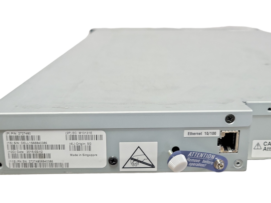 Dell PowerVault TL1000 SAS autoloader /w IBM LTO-6 SAS tape drive READ _