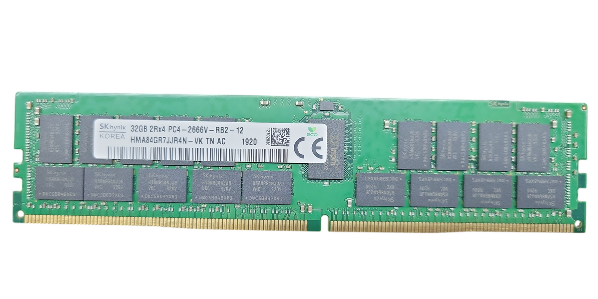 SK hynix 32GB 2Rx4 PC4-2666V-RB2-12 Server Ram Q! — retail.era